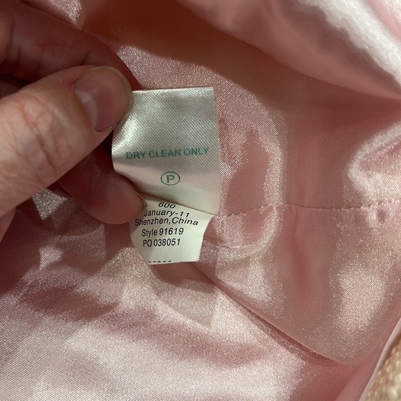 Lily Pulitzer | Fenmore Boucle Pencil Skirt | Cream | Women's Size 8 - Picture 12 of 13